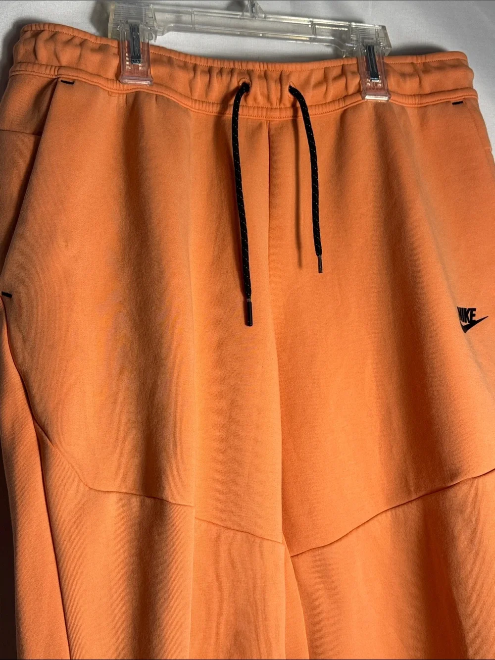 Nike Sportswear Tech Fleece Joggers in ‘orange frost’ Men’s Size Large